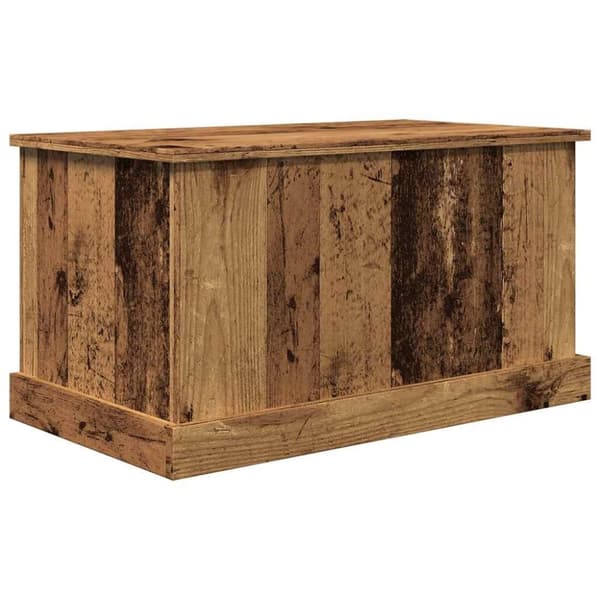 vidaXL Oppbevaringsboks gammelt tre 70x40x38 cm konstruert tre