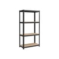Pikkukuva 1 / 9: Rootz Black Load Hylly - Säilytysteline - Hyllyyksikkö - Jauhemaalattu teräs - MDF - Heavy Duty - 40cm x 80cm x 160cm