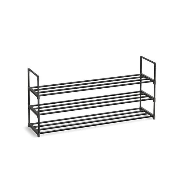 Sko rack - Stackable - Metal - 3 niveauer - 30 x 116 x 55 cm
