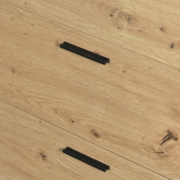 Rootz Modern skænk - Buffetskab - Opbevaringskonsol - Alsidig spånplade - 160 cm x 40 cm x 85 cm