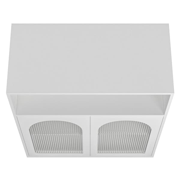 Rootz skænk med glaslåge - Opbevaringsskab - Køkkenskab - LED-belysning - 70cm x 35cm x 90cm