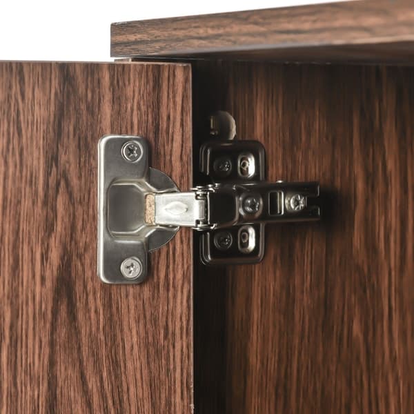 Rootzin tyylikäs senkki - Säilytyskaappi - Moderni Credenza - Runsas säilytystila - 120 cm x 38 cm x 76,5 cm