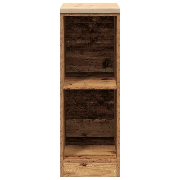 vidaXL Garasje Oppbevaringsskap Gammelt Tre 30x51x85 cm Heltre Furu