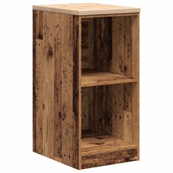 vidaXL Garasje Oppbevaringsskap Gammelt Tre 40x51x85 cm Heltre Furu