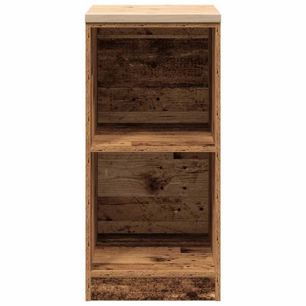 vidaXL Garasje Oppbevaringsskap Gammelt Tre 40x51x85 cm Heltre Furu