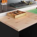 Miniatyrbilde 5 av 11: vidaXL Garasje Oppbevaringsskap Sort 40x51x85 cm Heltre Furu