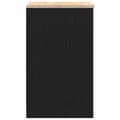 Miniatyrbilde 7 av 11: vidaXL Garasje Oppbevaringsskap Sort 40x51x85 cm Heltre Furu