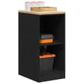 Miniatyrbilde 2 av 11: vidaXL Garasje Oppbevaringsskap Sort 40x51x85 cm Heltre Furu