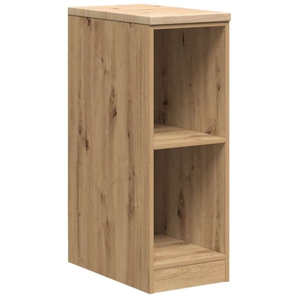 vidaXL Förvaringsskåp garage hantverksmässig ek 30x51x85 cm