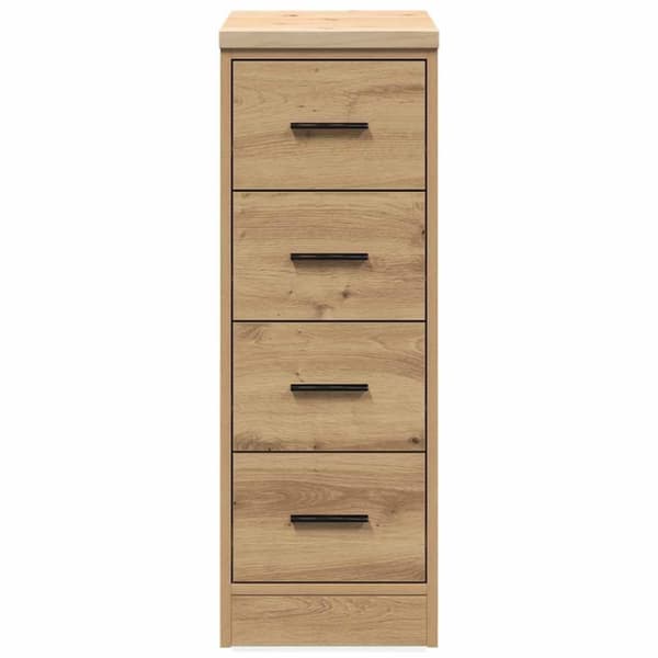 vidaXL Garasje Oppbevaringsskap Artisan Oak 30x51x85 cm Heltre Furu