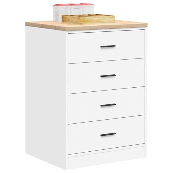 vidaXL Autotallin säilytyskaappi valkoinen 60x51x85 cm täysi mänty