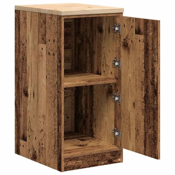 vidaXL Garasje Oppbevaringsskap Gammelt Tre 40x51x85 cm Heltre Furu