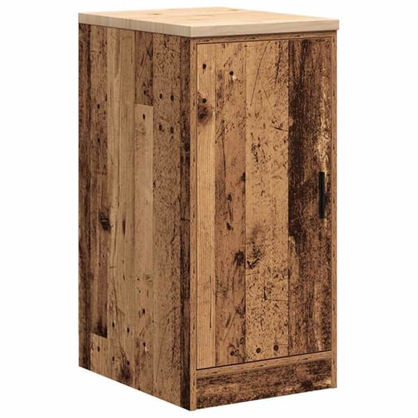 vidaXL Garasje Oppbevaringsskap Gammelt Tre 40x51x85 cm Heltre Furu