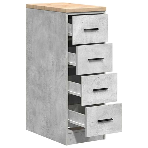 vidaXL Garasje Oppbevaringsskap Sonoma eik 30x51x85 cm Heltre Furu