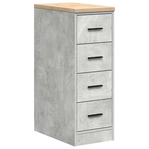 vidaXL Garasje Oppbevaringsskap Sonoma eik 30x51x85 cm Heltre Furu