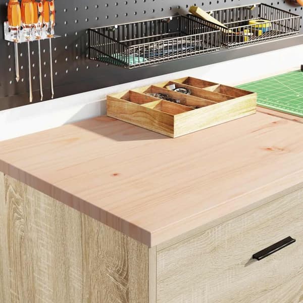 vidaXL Garasje Oppbevaringsskap Sonoma eik 60x51x85 cm Heltre Furu