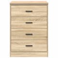Miniatyrbilde 7 av 11: vidaXL Garasje Oppbevaringsskap Sonoma eik 60x51x85 cm Heltre Furu