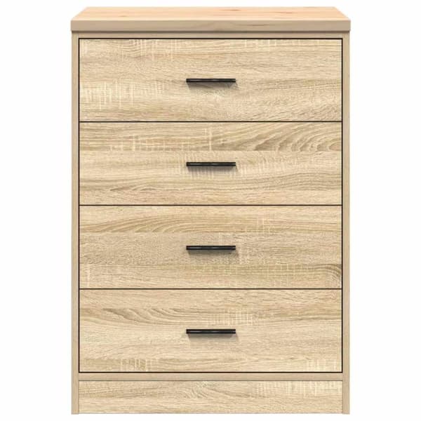 vidaXL Garasje Oppbevaringsskap Sonoma eik 60x51x85 cm Heltre Furu