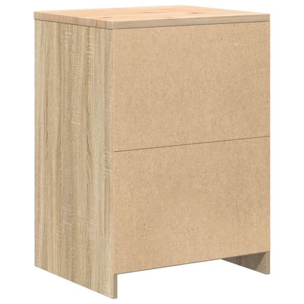 vidaXL Garasje Oppbevaringsskap Sonoma eik 60x51x85 cm Heltre Furu