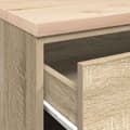 Miniatyrbilde 10 av 11: vidaXL Garasje Oppbevaringsskap Sonoma eik 60x51x85 cm Heltre Furu