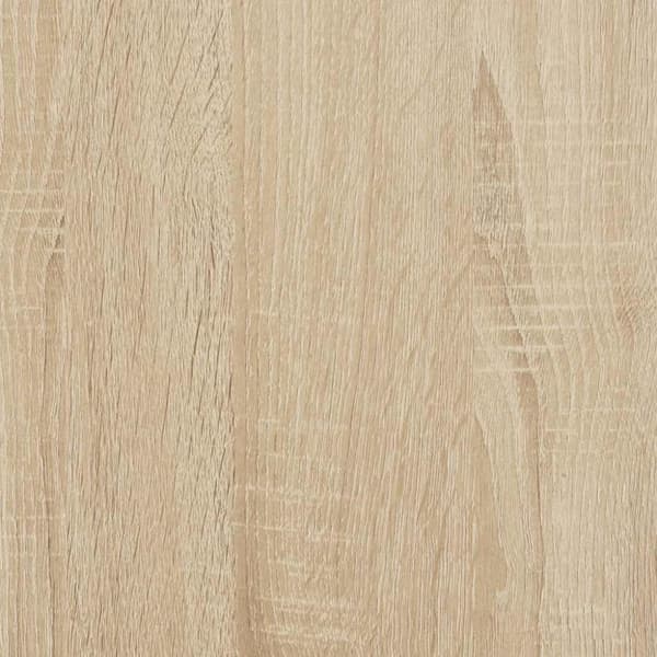 vidaXL Garageopbevaringsskab Sonoma eg 60x51x85cm Massivt træ Fyrretræ