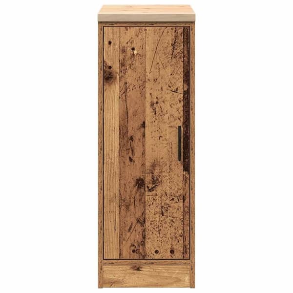 vidaXL Garasje Oppbevaringsskap Gammelt Tre 30x51x85 cm Heltre Furu