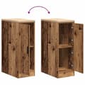 Miniatyrbilde 10 av 11: vidaXL Garasje Oppbevaringsskap Gammelt Tre 30x51x85 cm Heltre Furu