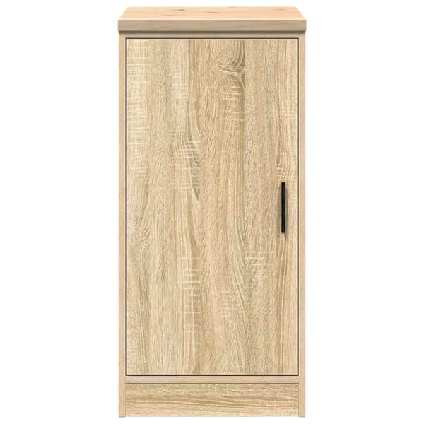 vidaXL Garageopbevaringsskab Sonoma eg 40x51x85cm Massivt træ Fyrretræ