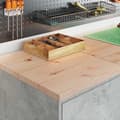 Miniatyrbilde 5 av 11: vidaXL Garasje Oppbevaringsskap Sonoma eik 40x51x85 cm Heltre Furu