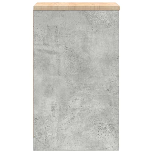 vidaXL Garasje Oppbevaringsskap Sonoma eik 40x51x85 cm Heltre Furu