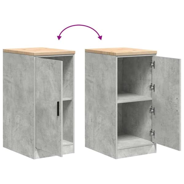 vidaXL Garasje Oppbevaringsskap Sonoma eik 40x51x85 cm Heltre Furu