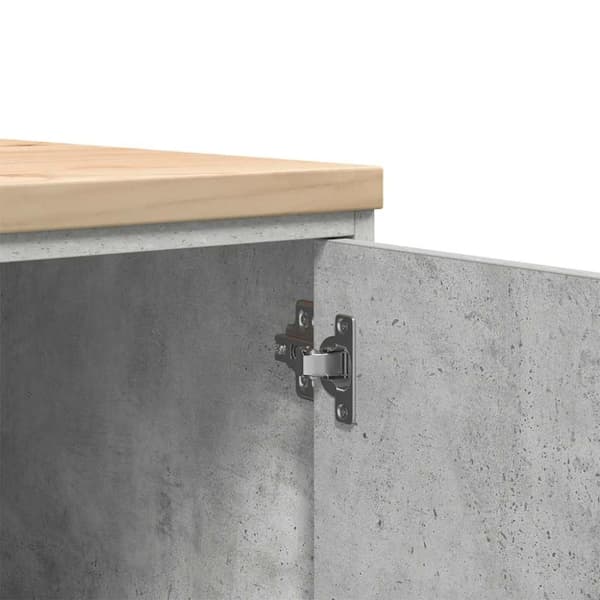 vidaXL Garasje Oppbevaringsskap Sonoma eik 40x51x85 cm Heltre Furu