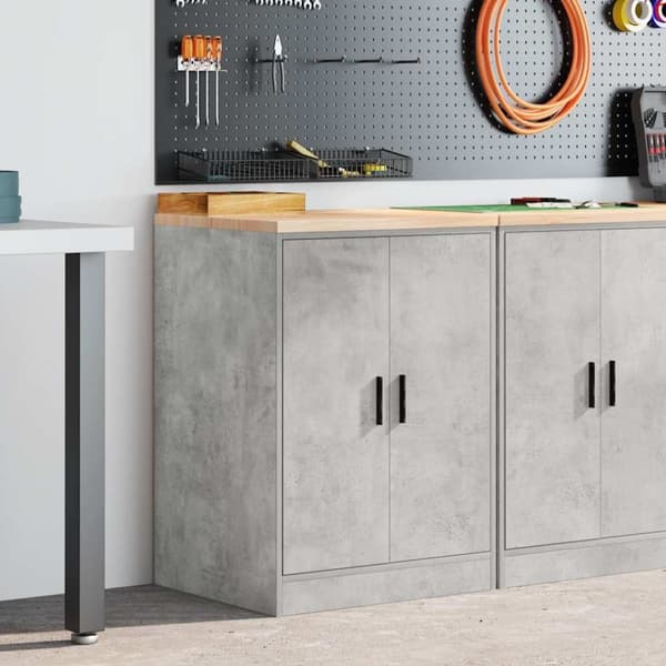 vidaXL Garasje Oppbevaringsskap Sonoma eik 60x51x85 cm Heltre Furu