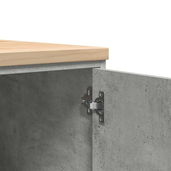 vidaXL Garasje Oppbevaringsskap Sonoma eik 60x51x85 cm Heltre Furu