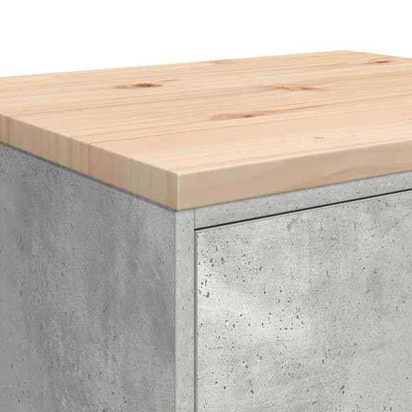 vidaXL Garasje Oppbevaringsskap Sonoma eik 60x51x85 cm Heltre Furu