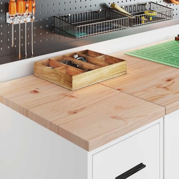 vidaXL Garasje Oppbevaringsskap Hvit 30x51x85 cm Heltre Furu