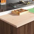 Miniatyrbilde 5 av 11: vidaXL Garasje Oppbevaringsskap Brun Eik 60x51x85 cm Heltre Furu