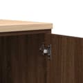 Miniatyrbilde 10 av 11: vidaXL Garasje Oppbevaringsskap Brun Eik 60x51x85 cm Heltre Furu