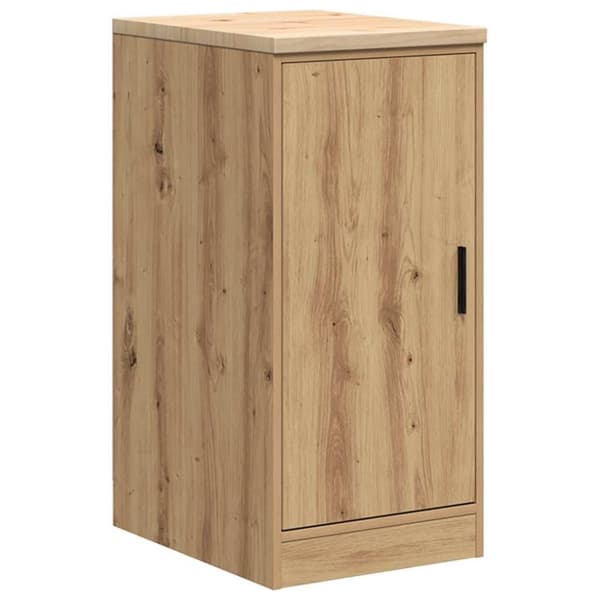 vidaXL Garasje Oppbevaringsskap Håndverker eik 40x51x85 cm Heltre Furu