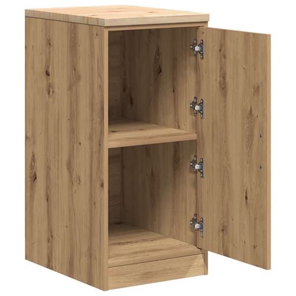vidaXL Garasje Oppbevaringsskap Håndverker eik 40x51x85 cm Heltre Furu