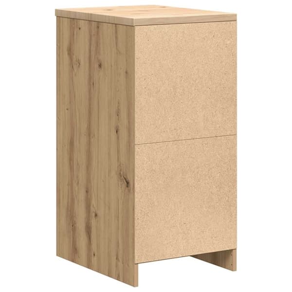 vidaXL Garasje Oppbevaringsskap Håndverker eik 40x51x85 cm Heltre Furu