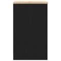 Miniatyrbilde 8 av 11: vidaXL Garasje Oppbevaringsskap Sort 30x51x85 cm Heltre Furu
