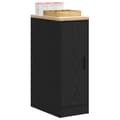 Miniatyrbilde 2 av 11: vidaXL Garasje Oppbevaringsskap Sort 30x51x85 cm Heltre Furu
