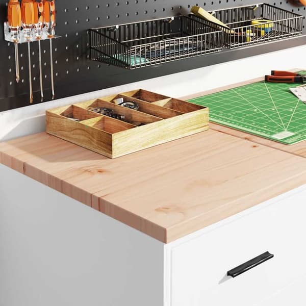 vidaXL Garasje Oppbevaringsskap Hvit 40x51x85 cm Heltre Furu