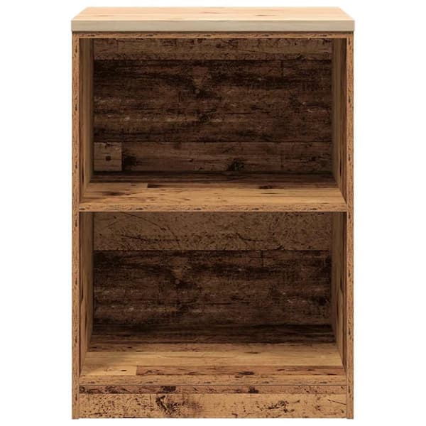 vidaXL Garasje Oppbevaringsskap Gammelt Tre 60x51x85 cm Heltre Furu