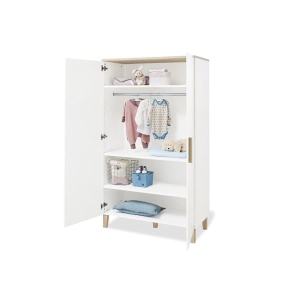 Rootz Garderobe 'Lumi' - Closet - Storage Cabinet - Soft -Close - 110 cm x 56 cm x 189 cm