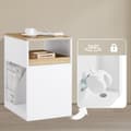 Miniatyrbillede 9 af 9: SoBuy Arkivskab Printer Stand Mobilt Arkivskab Sidebord ASK08-WN