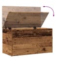 Miniatyrbilde 9 av 11: vidaXL Oppbevaringskiste gammelt tre 84x42x46 cm konstruert tre