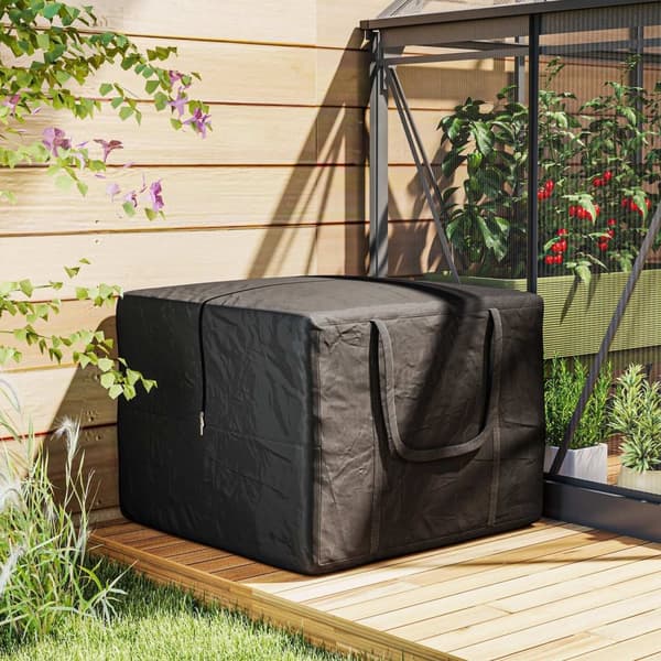 ROOTZ 384L Opbevaringspose - Moving Bag - Vandtæt bærepose - Holdbar og rummelig - 80 cm x 80 cm x 60 cm