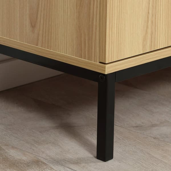 Rootz Buffet Storage -kaappi - Sideboard - Credenza - Nykyaikainen tyyli - Säädettävät hyllyt - 120L x 39,5W x 77H cm
